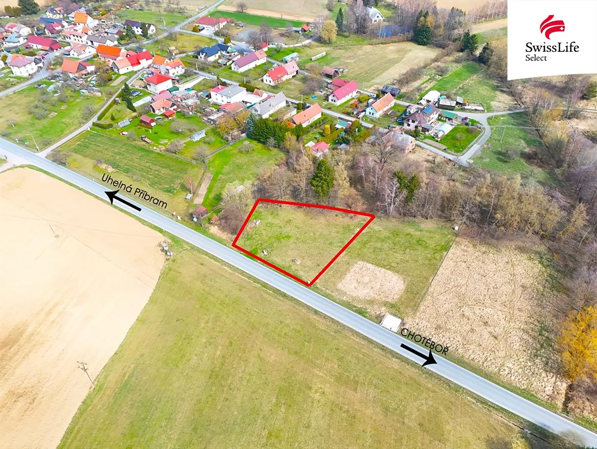 Prodej stavebního pozemku 1328 m²